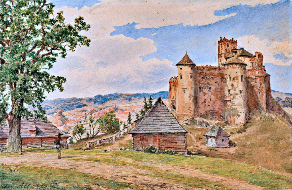 A View of a Fortress jigsaw puzzle in Castles puzzles on TheJigsawPuzzles.com