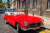 Red Mercedes Convertible in Funchal, Madeira