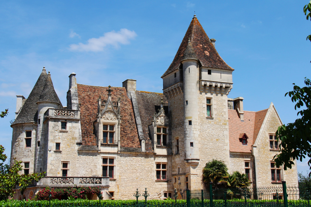 Château des Milandes, França jigsaw puzzle in Castelos puzzles on TheJigsawPuzzles.com