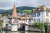 Oberhofen Castle on Lake Thun, Switzerland