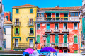 Colorful Traditional Architecture of Italy