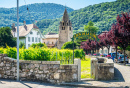 Entrance to a Vineyard in Aigle, Switzerland