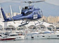 Helicopter Transfer at the Boat Show, Genoa, Italy