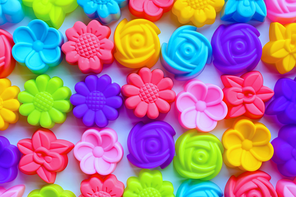 Colorful Silicone Molds jigsaw puzzle in Macro puzzles on TheJigsawPuzzles.com