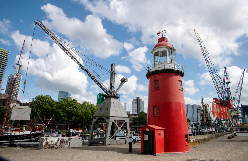 Maritime Museum, Löwehaven, Rotterdam jigsaw puzzle in Great Sightings puzzles on TheJigsawPuzzles.com