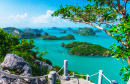 Landscape of Mu Koh Ang Thong, Samui, Thailand