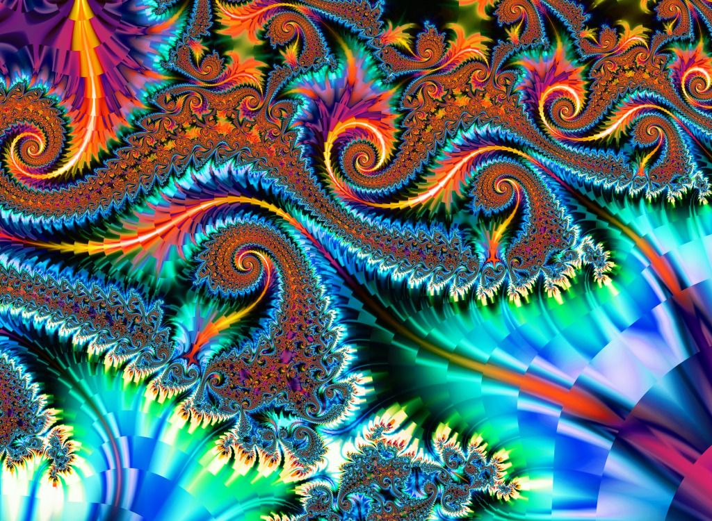 Mysterious Spirals jigsaw puzzle in Fractals puzzles on TheJigsawPuzzles.com