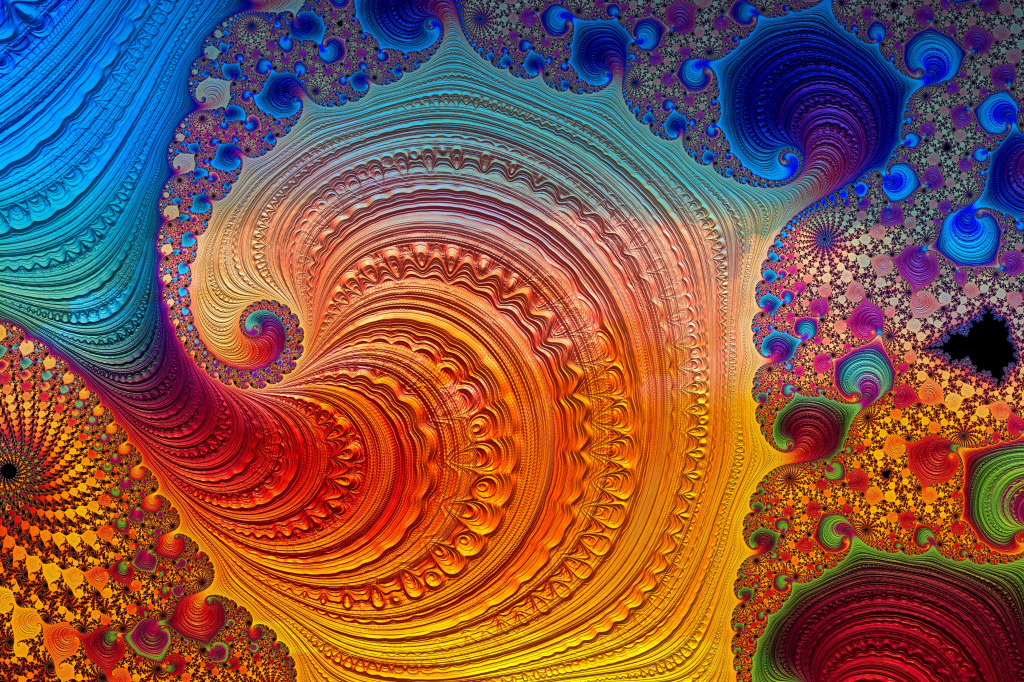 Abstract Fractal Pattern jigsaw puzzle in Fractals puzzles on TheJigsawPuzzles.com