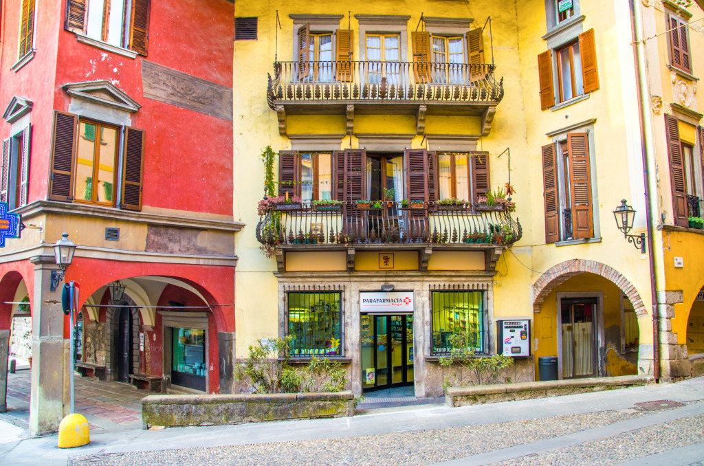 Historic Centre of the Pisogne, Italy jigsaw puzzle in Street View puzzles on TheJigsawPuzzles.com