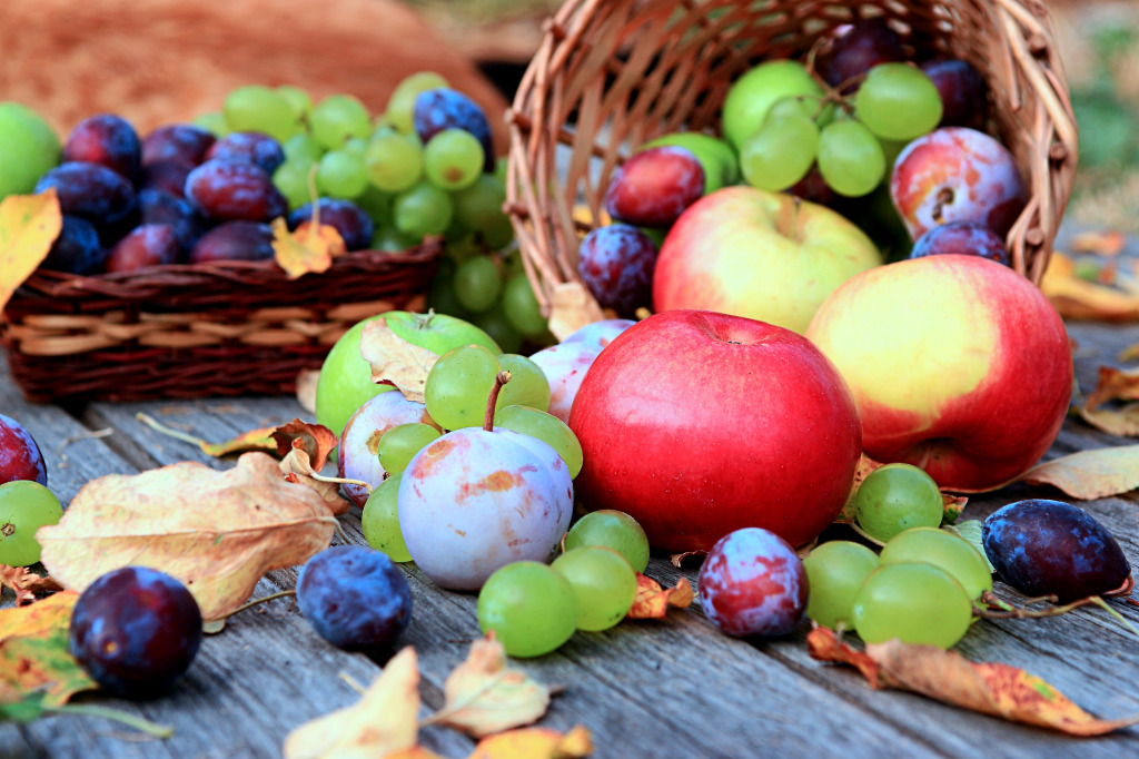 Nature morte d’automne jigsaw puzzle in Fruits & Légumes puzzles on TheJigsawPuzzles.com