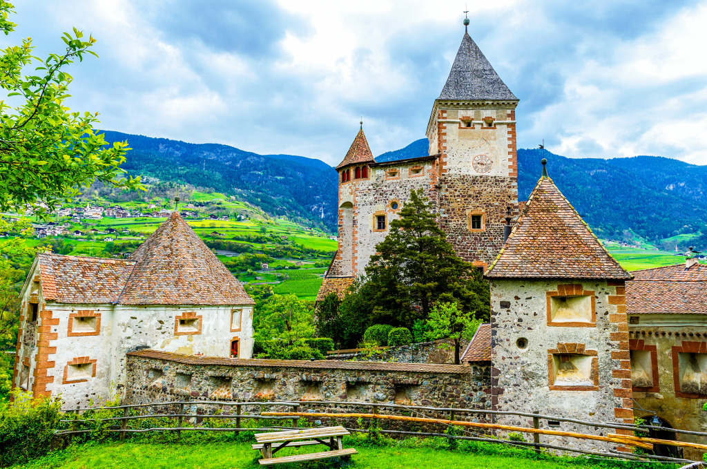 Christian Monastery in the Mountains, Europe jigsaw puzzle in Castles puzzles on TheJigsawPuzzles.com