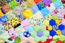 Handmade Colorful Patchwork Quilt