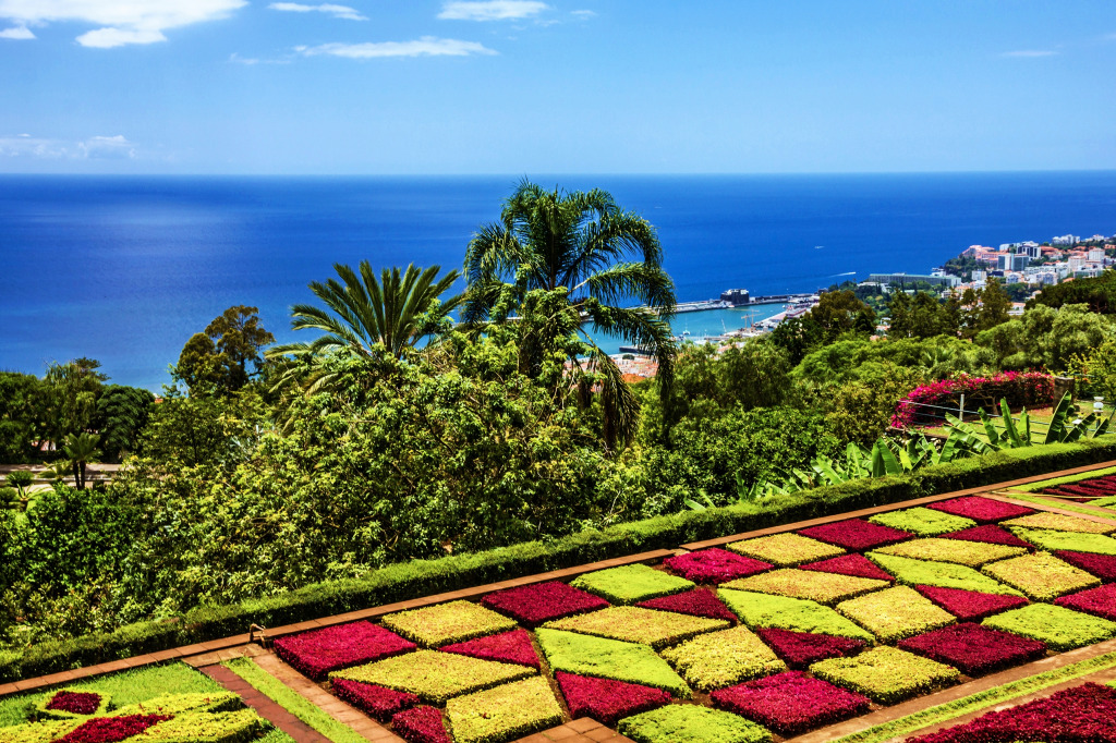 Monte Palace Tropical Garden, Insel Madeira jigsaw puzzle in Puzzle des Tages puzzles on TheJigsawPuzzles.com