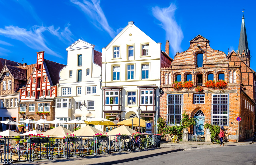 The Famous Old Town of Luneburg, Germany jigsaw puzzle in Puzzle of the Day puzzles on TheJigsawPuzzles.com