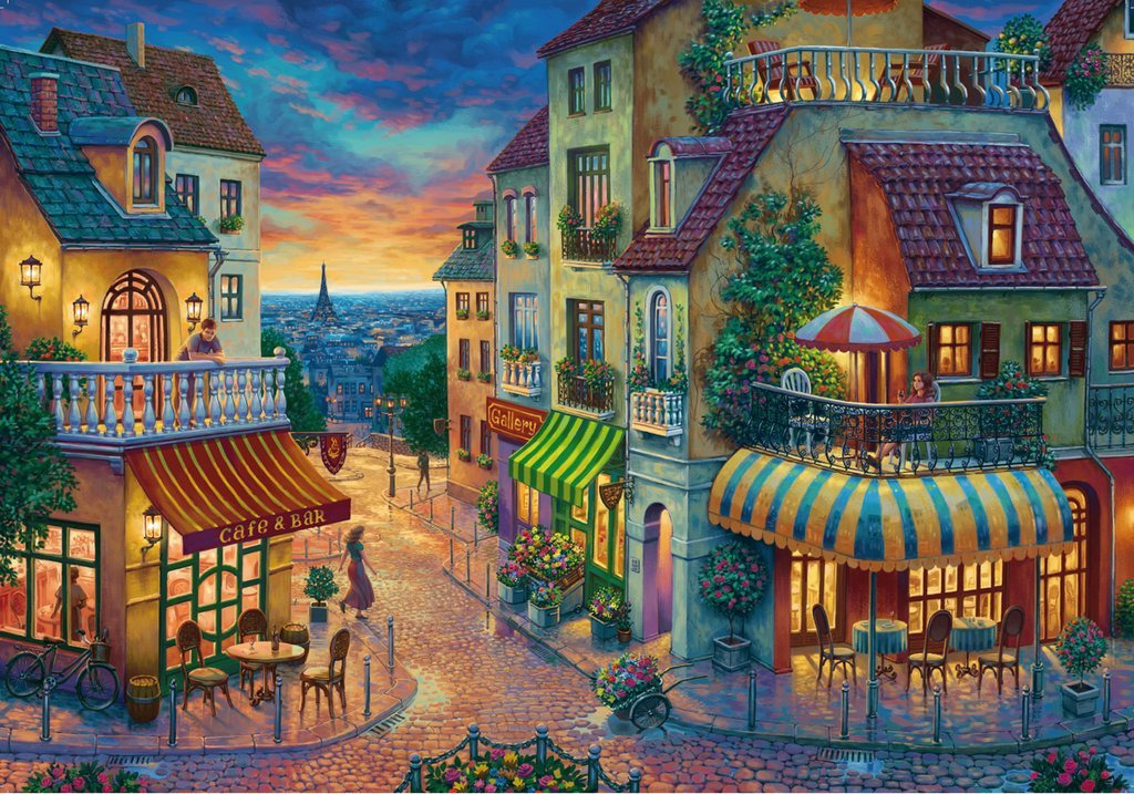 An-Evening-in-Paris-1000-Piece-Jigsaw-Puzzle-Ravensburger-1 jigsaw puzzle in Amy Oneill puzzles on TheJigsawPuzzles.com