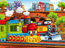 Cartoon Funny Steam Locomotives