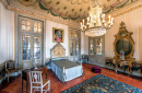 Bedroom in the National Palace of Queluz, Portugal