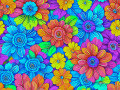 Colorful Floral Background