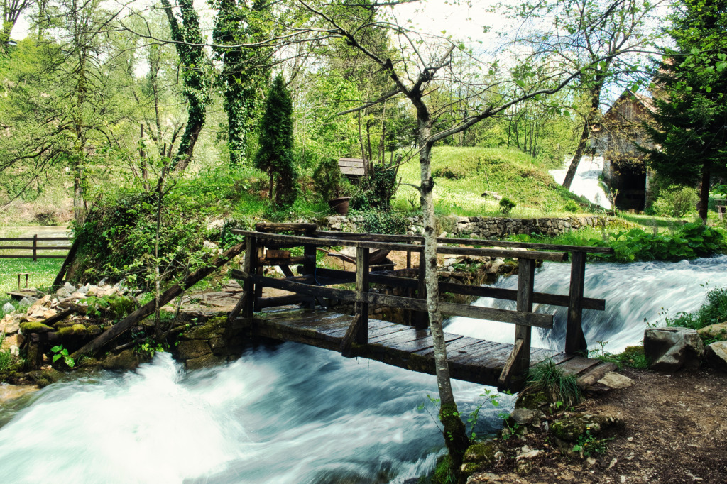 Rastoke Village in Croatia jigsaw puzzle in Waterfalls puzzles on TheJigsawPuzzles.com