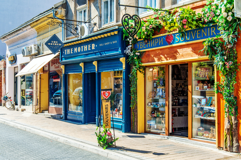 Souvenir Shop in Novi Sad, Serbia jigsaw puzzle in Street View puzzles on TheJigsawPuzzles.com