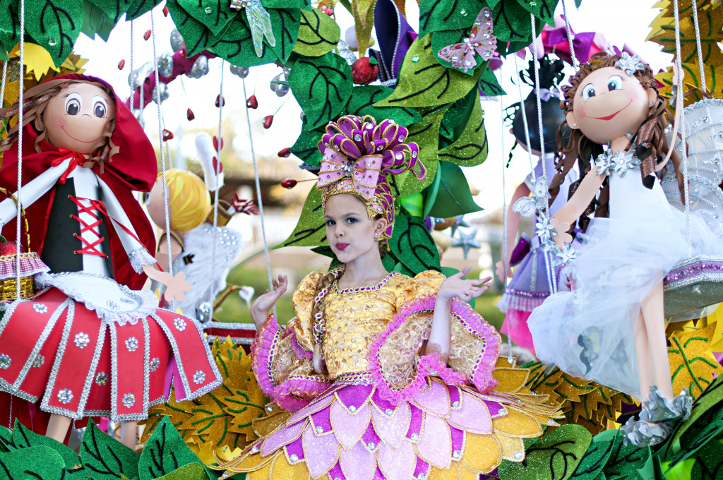 Carnival in Santa Cruz de Tenerife, Spain jigsaw puzzle in People puzzles on TheJigsawPuzzles.com