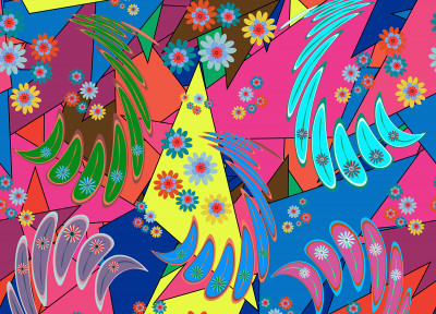 Abstract Colorful Pattern jigsaw puzzle in Puzzle of the Day puzzles on ...