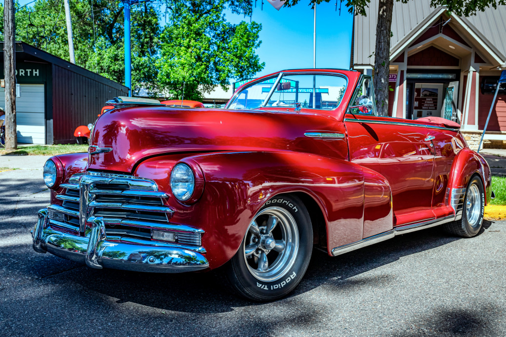 1948 Chevrolet Fleetmaster Cabriolet, Minnesota jigsaw puzzle in Autos & Motorräder puzzles on TheJigsawPuzzles.com