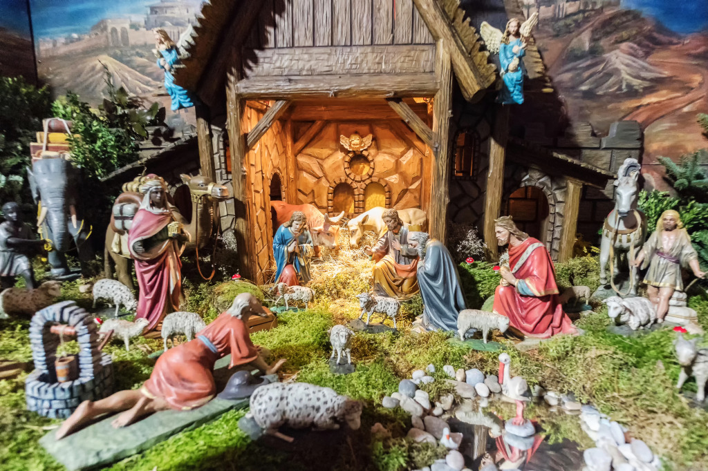 Nativity Scene jigsaw puzzle in Christmas & New Year puzzles on TheJigsawPuzzles.com