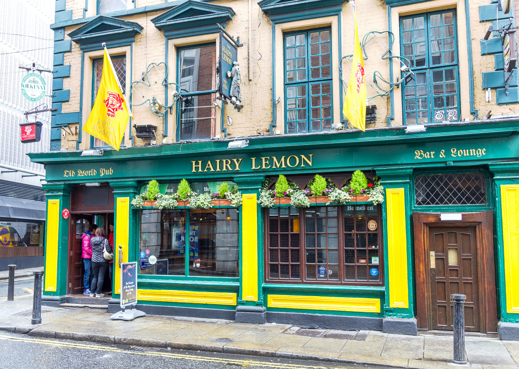 Temple Bar Area, Dublin, Ireland jigsaw puzzle in Street View puzzles on TheJigsawPuzzles.com