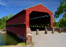 Covered Bridge near Gettysburg, Pennsylvania, USA