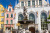 Neptune Fountain in the Old Town of Gdansk, Poland