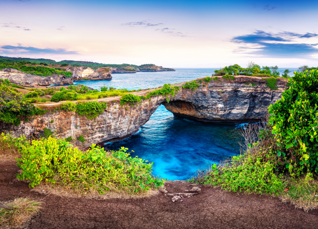 Broken Beach, Nusa Penida, Indonesien jigsaw puzzle in Großartige Landschaften puzzles on TheJigsawPuzzles.com