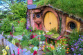 Hobbit House in Hobbiton, New Zealand