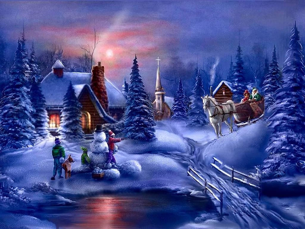 Christmas time is coming jigsaw puzzle in Jody & Ron Marlin puzzles on TheJigsawPuzzles.com