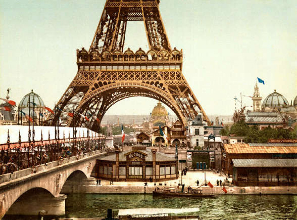 Eiffel 1889 jigsaw puzzle in Thomas Berry puzzles on TheJigsawPuzzles.com