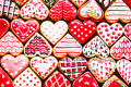 Heart Shaped Cookies for Valentine's Day