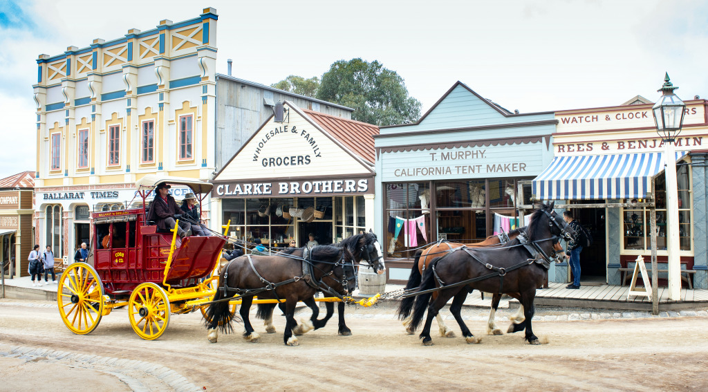 Gold Mining Town of Ballarat, Australia jigsaw puzzle in Street View puzzles on TheJigsawPuzzles.com