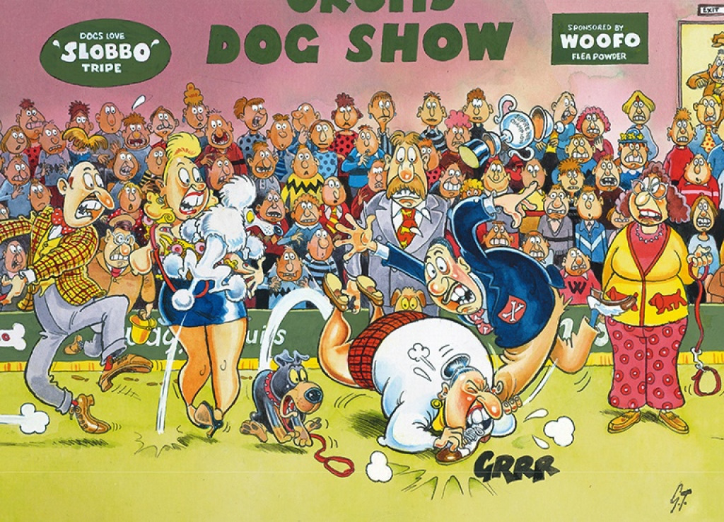 Mystery-Solution-dog show jigsaw puzzle in David Barnes puzzles on TheJigsawPuzzles.com