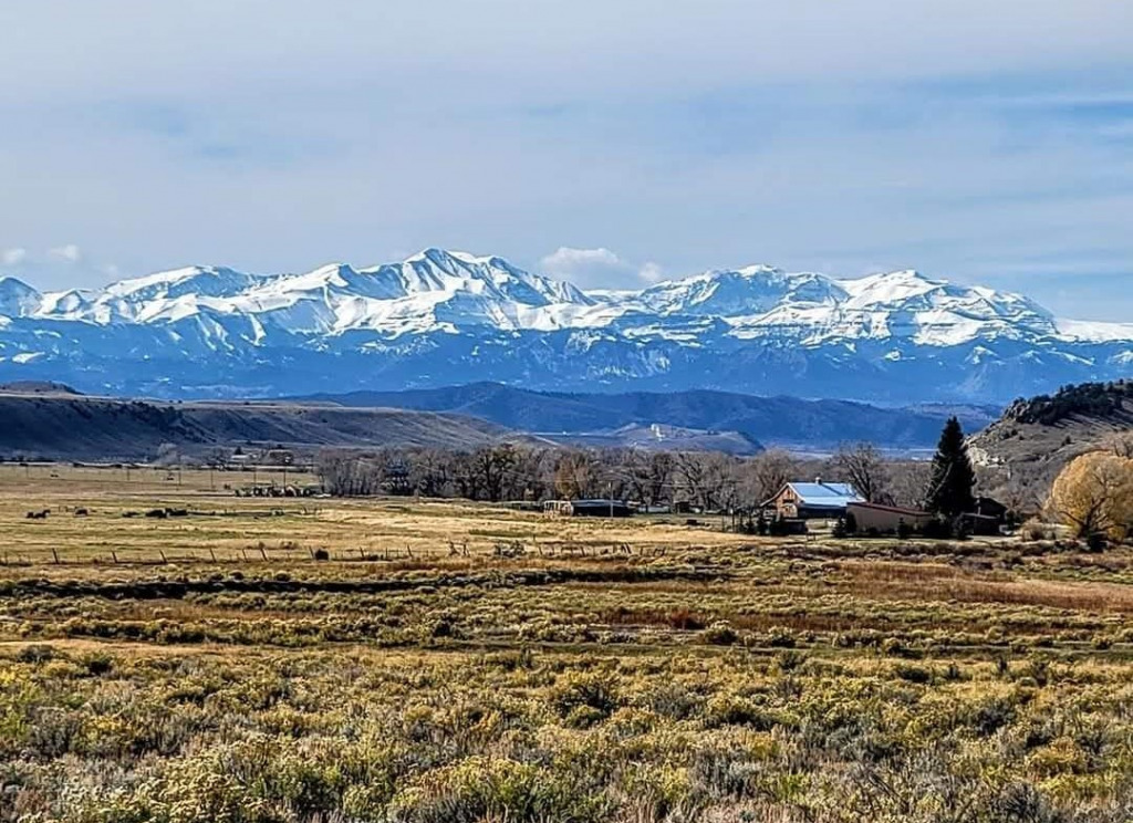 Grand Tetons near Meeteetse, WY jigsaw puzzle in Valerie M Griffin puzzles on TheJigsawPuzzles.com