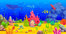 Colorful Underwater Landscape