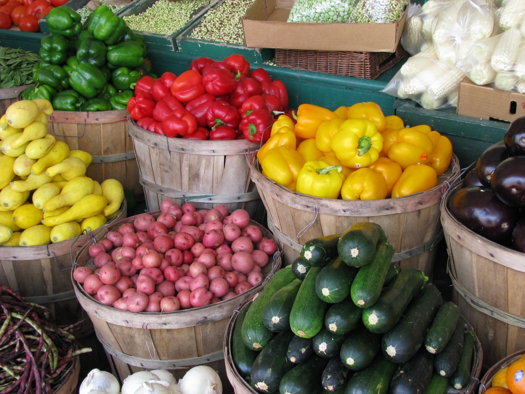 Mercado dos Agricultores, Mississippi jigsaw puzzle in Frutas & Vegetais puzzles on TheJigsawPuzzles.com