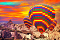 Hot Air Balloons in Goreme National Park,Turkey