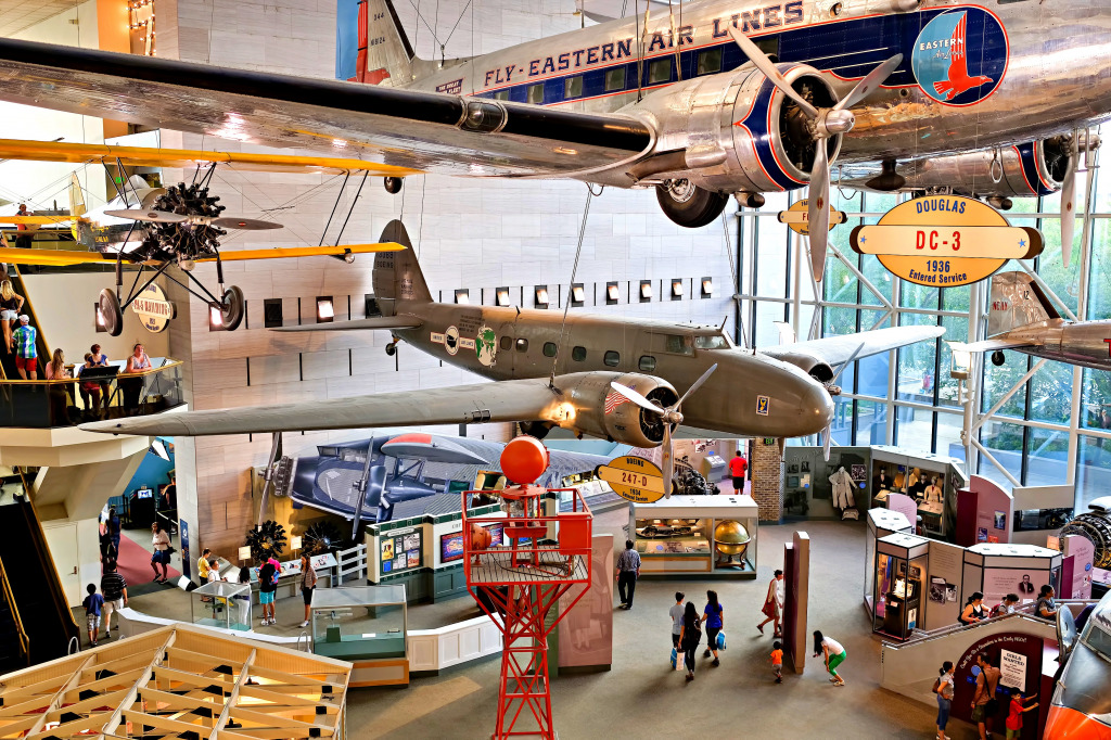 Musée national de l’air et de l’espace à Washington, États-Unis jigsaw puzzle in Aviation puzzles on TheJigsawPuzzles.com