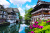 Half-Timbered Houses along a Canal in Strasbourg