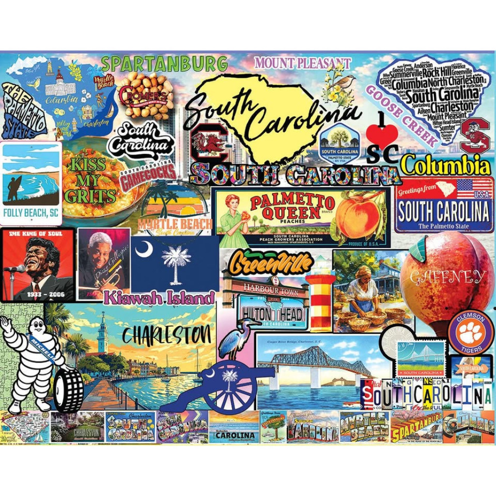south carolina jigsaw puzzle in Vickie S. Davis puzzles on TheJigsawPuzzles.com