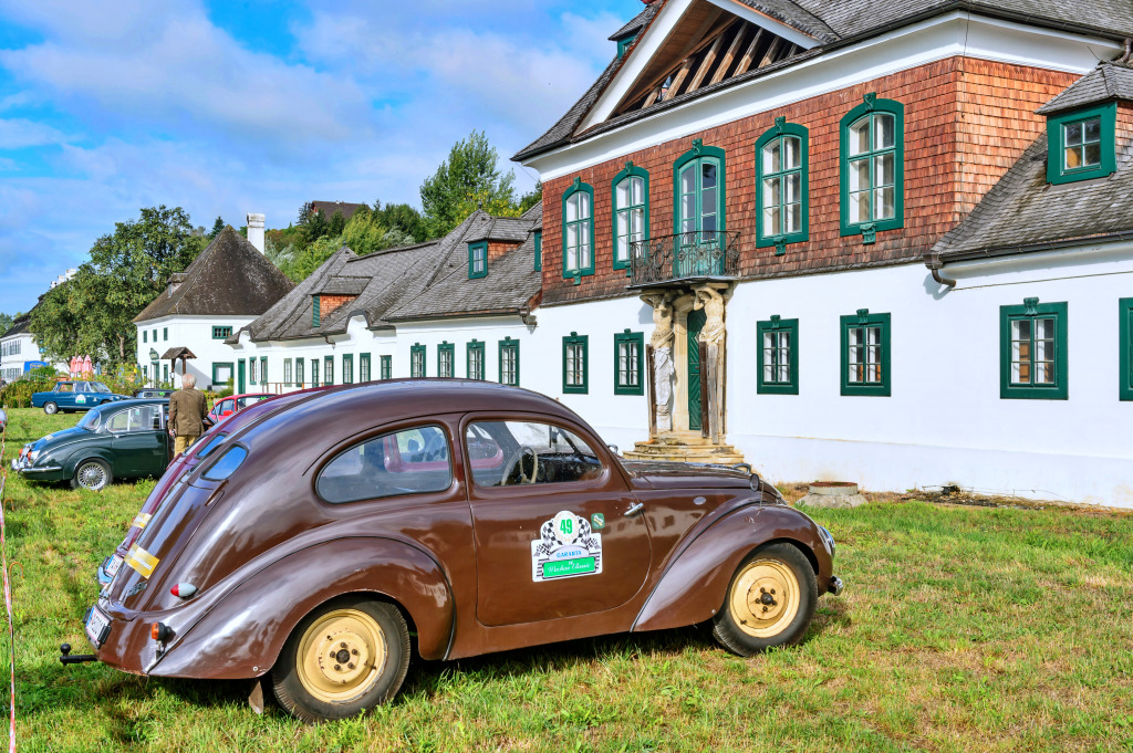 Wachauer Oldtimer-Wettbewerb, Österreich jigsaw puzzle in Autos & Motorräder puzzles on TheJigsawPuzzles.com