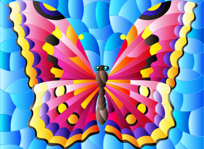 Bubbly Butterfly Acrylic Puzzle