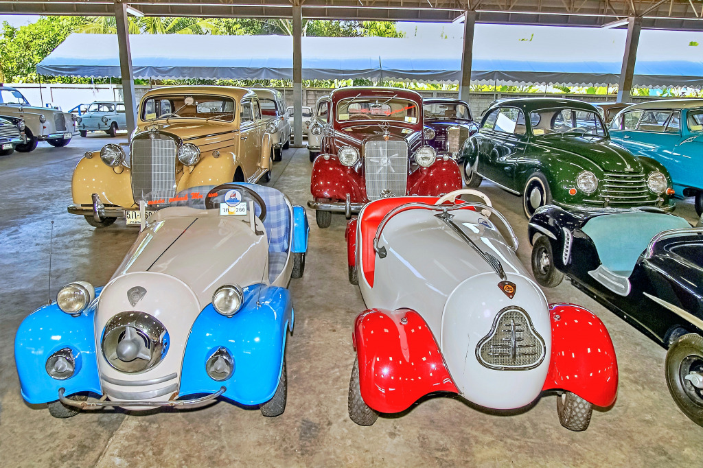 Jesada Technik Museum, Thailand jigsaw puzzle in Cars & Bikes puzzles on TheJigsawPuzzles.com