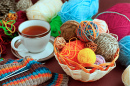 Colorful Yarn for Knitting