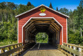 Louis-Gravel Сovered Bridge, Sacré-Coeur, Canada